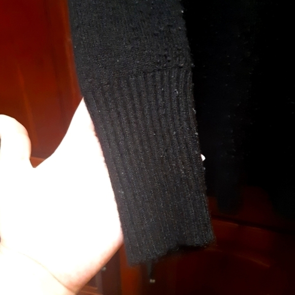 Kismet womans size XL sweater scoop neck comfy warm long sleeve black - Picture 10 of 12